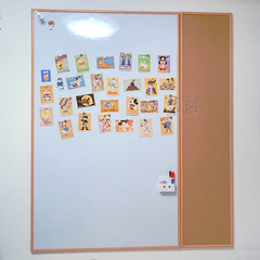 定制白板软木组合留言板计划板挂墙磁吸功能板照片墙儿童家用黑板