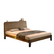 板式床床现代简约1.2米实木主卧北欧双人床1.8板式床出租简易单人