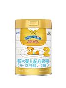 澳优能力多 较大婴儿配方牛奶粉2段800g罐装适合6-12月龄