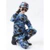 儿童迷彩服春秋海军风套装男童，特种兵衣服小孩子纯棉蓝色迷彩童装