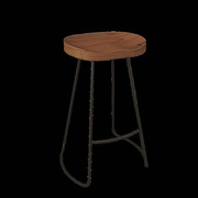 吧台椅酒吧椅高凳子家用现代简约椅子欧式实木吧椅高凳时尚创意