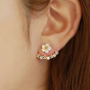 韩国时尚小雏菊花朵，耳钉菊花耳环，义乌小商品时尚市场2元店耳饰