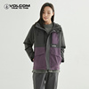 VOLCOM钻石户外硬壳滑雪服2024冬季男士冲锋衣款式外套登山服