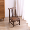 鸡翅木圆角小椅子 实木家用儿童小凳子 红木中式复古典矮凳换鞋凳