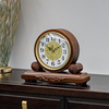 实木欧式钟表座钟客厅，复古报时台式坐钟美式时钟创意家用台钟