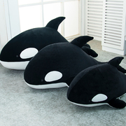 虎鲸公仔鲸鱼毛绒玩具，抱枕海豚玩偶海洋动物长条，可爱软体陪睡娃娃