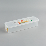 日本inomata面条挂面透明厨房食品长方形收纳防虫防潮保鲜野餐盒