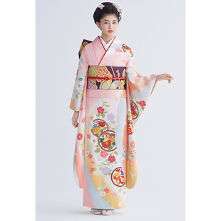 日本和服正装女和风大振袖传统160衣长套装振袖拍照日本神明少女
