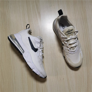 耐克 Nike AIR MAX270 女子黑白气垫运动增高跑步鞋 CI3899-101