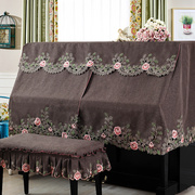 钢琴罩全罩刺绣钢琴，半罩欧式钢琴，防尘盖布韩式刺绣花边布艺琴套