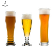 德国进口SCHOTT精酿啤酒杯水晶玻璃高脚水杯果汁杯拉格品鉴酒杯