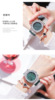 女士手表时尚个性韩版表带黑色大表盘手表硅胶石英日历国产腕表
