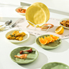 舍里吐骨碟陶瓷家用餐桌垃圾，盘碟高颜值果盘，蛋糕碟子6英寸小吃碟