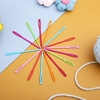 塑料针特细儿童安全针中号大眼毛线衣缝合针幼儿园小学生刺绣工具