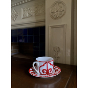 若奈家居 法式轻奢Tea-Set骨瓷下午茶具咖啡杯盘套装ins网红