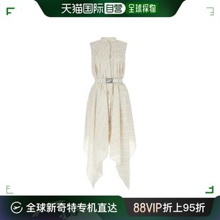 韩国直邮fendi23ss中长连衣裙，女fdc727anr6f0znmwhiteundefined