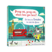 英文原版pussycatpussycatwherehaveyoubeeni'vebeentolondonto，visitthequeen.小猫咪在伦敦精装英文版