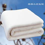 棉棉工纺春秋厚薄被芯棉胎，定型棉絮褥四季单人被如金千层被子