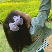 福2呆成品韩国进口质感亲子发饰儿童发夹双层气质头饰唯美发卡