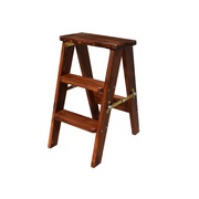 实木松木折叠梯凳简约登高凳折叠凳子厨房梯子凳两用折n叠椅子家