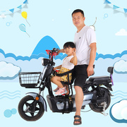 小天航电动车摩托车婴儿前置座椅宝宝小孩儿童电瓶车踏板安全坐椅
