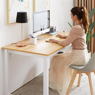 脑桌台式卧室现代简约租房简易办公桌子学生写字台学习桌