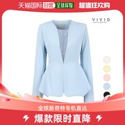 韩国直邮line短外套vivid摩登风格切开设计正装夹克vivi