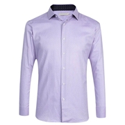 杉系列纯棉提花商务，休闲男士衬衫衬衣，男款长袖c38902
