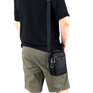 2024夏季韩版男士尼龙布迷你(布迷你)手提小包单肩斜跨背包休闲手机袋