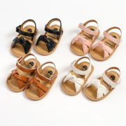 0-1岁女宝宝凉鞋夏季婴儿公主学步鞋9-12-14个月软底防滑不掉耐磨