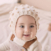 韩国男女婴儿帽子秋冬毛线帽加绒保暖婴幼儿幼童帽宝宝护耳毛绒帽