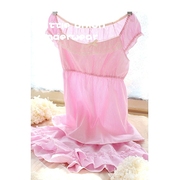 3304睡衣日系睡裙可爱粉色女士少女，森女小清新棉，夏清凉(夏清凉)两件