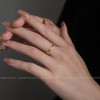 戴上它下午茶赢定了 925纯银镂空戒指女小众设计简约复古精致指环