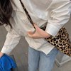 韩国ins同款豹纹帆布包，白百何申世景同款大容量，单肩包斜挎包女包