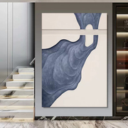 现代简约立体浮雕装饰画抽象入户客厅壁画样板房玄关走廊过道挂画