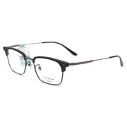 PARIM派丽蒙眼镜大脸型时尚镜框男韩版复古近视眼镜架小框轻81613