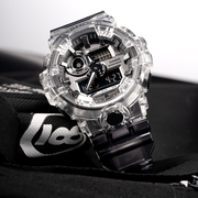 CASIO卡西欧冰韧系列透明手表男gshock防水运动学生电子表GA700SK