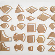 缝纫拼布工具27套透明亚克力模版 DIY拼布模板可反复使用54片手工