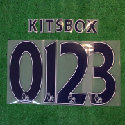 kitsbox实店1317英超sportingid蓝色胶字印号