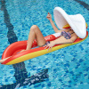 成人水上躺椅沙发浮排大人游泳圈泳池充气浮床漂浮垫游泳气垫床