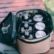户外调料盒组合套装露营野餐，烧烤调味罐，油壶调味瓶密封油瓶收纳包