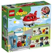 LEGO乐高 10961飞机和机场得宝系列大颗粒积木玩具2021款智力拼接