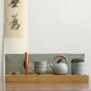 陶瓷文创中国风高档汝窑，茶具套装便携出差旅行伴手礼户外茶具套装