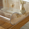 透明垫软玻璃pvc桌布防水防油防烫免洗餐桌，垫茶几垫书桌垫水晶板