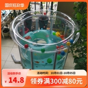 家用婴儿游泳池充气加厚恒温伸缩支架宝宝泡浴室内水池洗浴桶