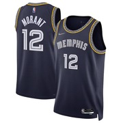 NBA灰熊队12号莫兰特22号贝恩球衣罗斯篮球服男运动套装