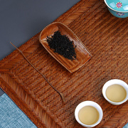 全手工竹编茶则赏茶荷，茶拨套装禅意茶道配件，竹制复古茶铲茶匙茶勺