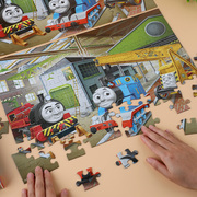 托马斯和朋友小火车100/200片拼图儿童益智3-7岁男孩思维训练玩具