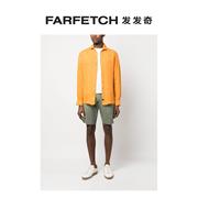 Fay男士长袖亚麻衬衫FARFETCH发发奇