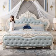 欧式床法式1.8米实木，高箱田园公主双人，婚床简欧主卧家具套装1.5米